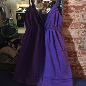 Forever 21 spaghetti strap purple dress